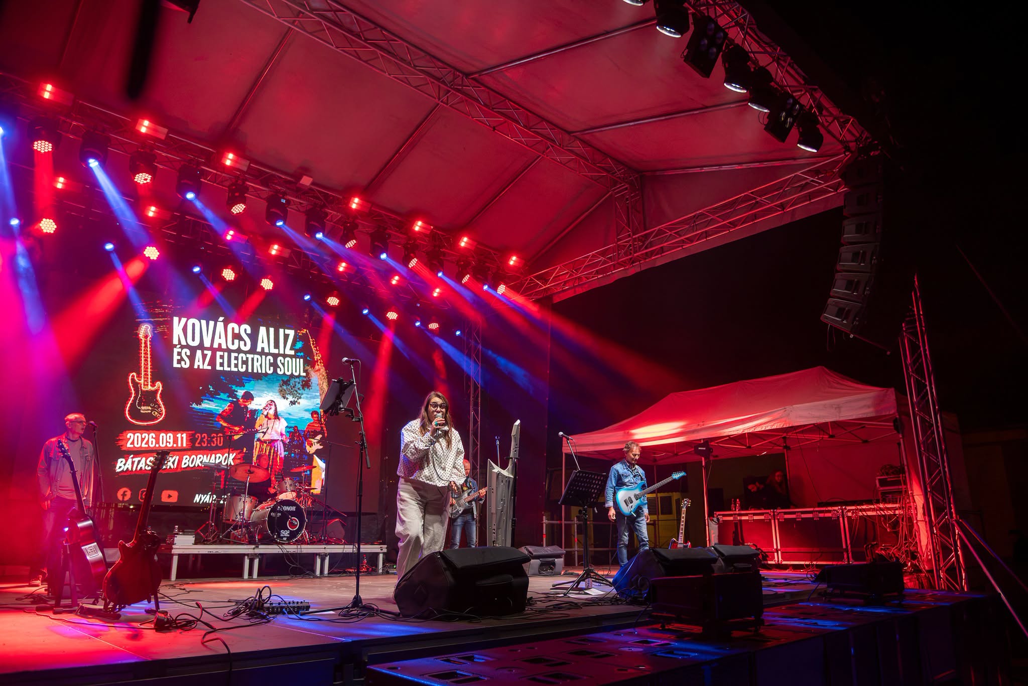 Electric Soul a Bátaszéki Bornapokon – koncertfotó 9.