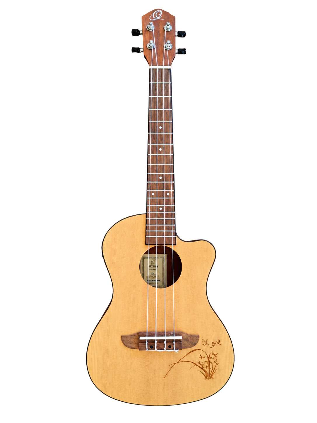 Ortega – ukulele, a zenekar saját fotója